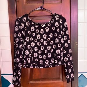 floral crop top